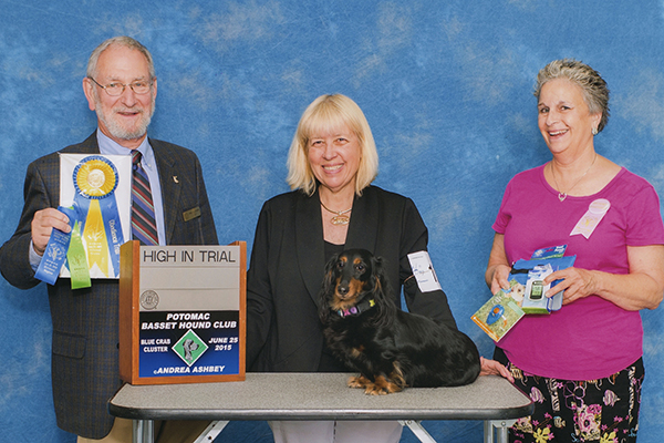 Chelsea finished competing in Novice Obedience